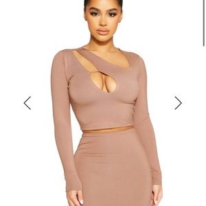 Naked wardrobe Butter It Up top